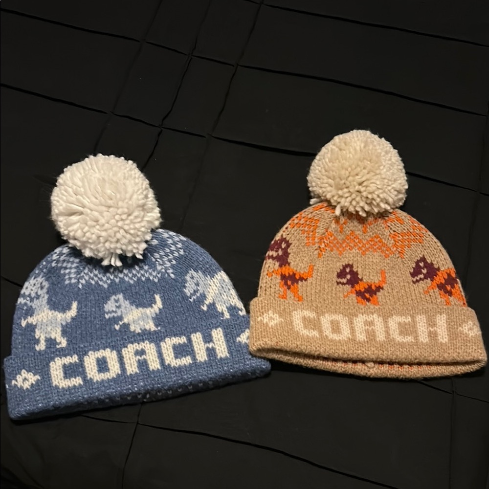 Coach beanies